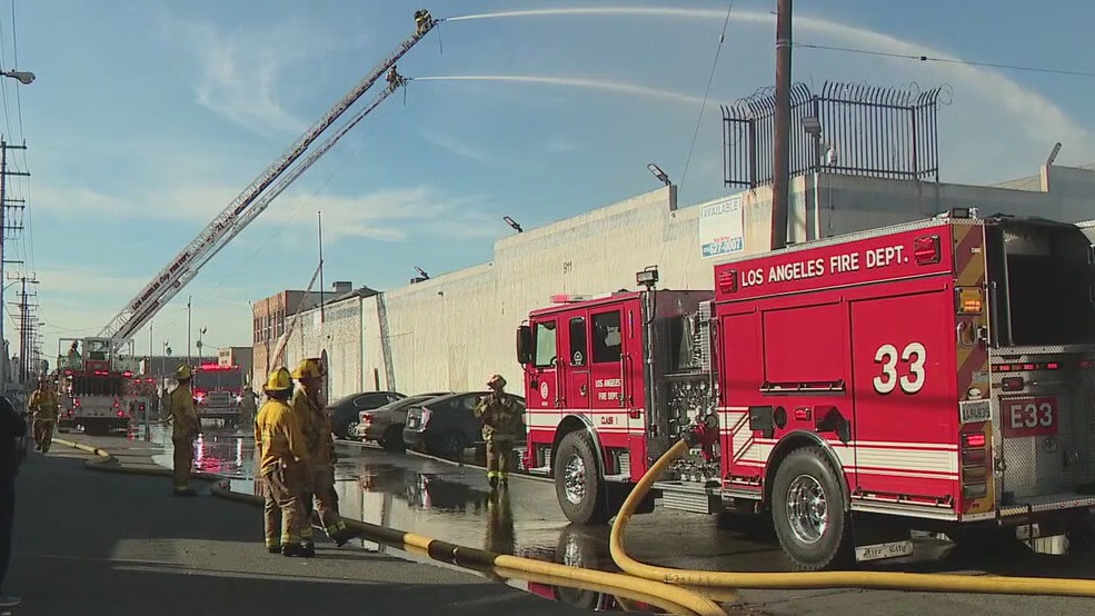 LAFD heroes honored by South LA business [Video]