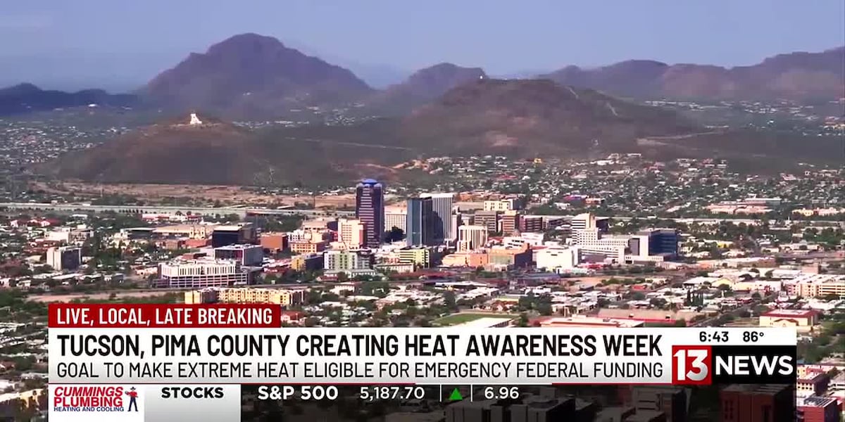 Tucson, Pima County creating heat awareness week [Video]