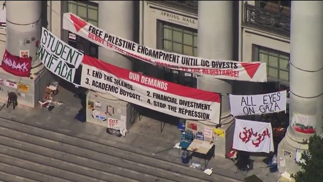UC Berkeley students rally against Rafah invasion [Video]