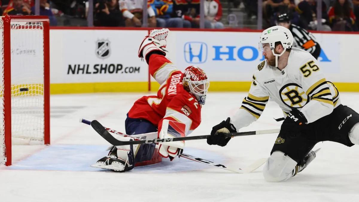 Bruins vs. Panthers Game 2 lineup: Projected lines, pairings, goalies  NBC Sports Boston [Video]