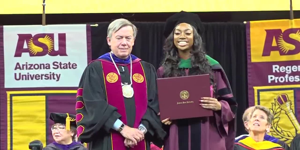 18-year-old earns doctorate, plans to use her education to teach others [Video]