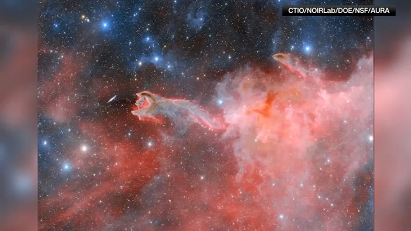 ‘God’s Hand’ – stunning space image shows shape of hand reaching across the galaxy [Video]