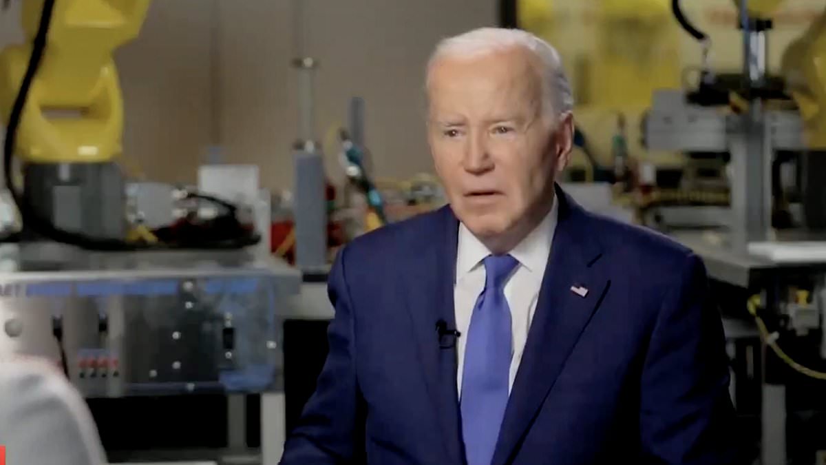 Biden is blasted as ‘clueless and out of touch’ for claiming Americans ‘have the money to spend’ when told grocery prices are up 30% in rare sit-down interview [Video]