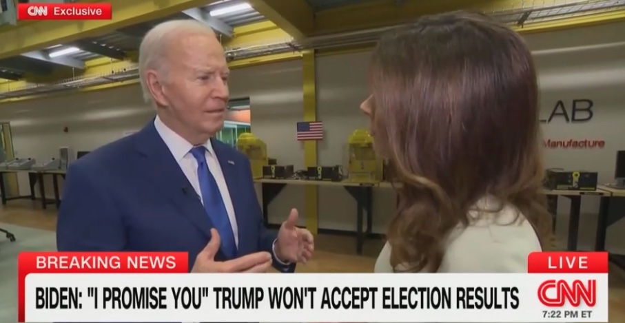 Biden Slams Trump’s ‘Dangerous Rhetoric About the Election [Video]