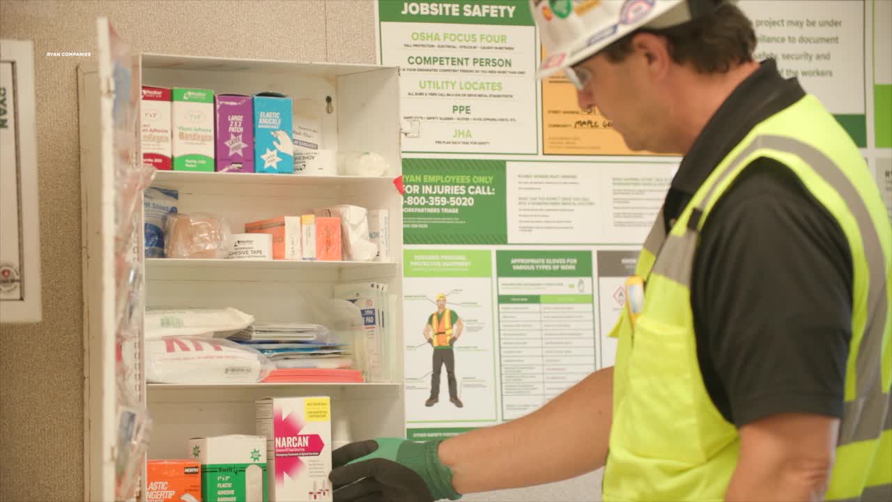 Ryan Companies to distribute Narcan at construction sites [Video]