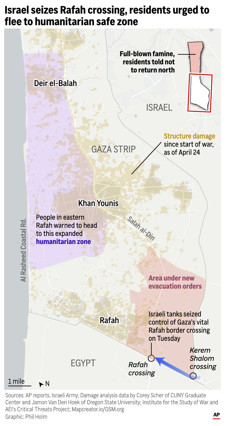 The Latest | Palestinians flee Rafah as Netanyahu vows to widen Gaza assault despite US warnings | KLRT [Video]