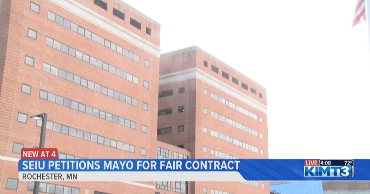 SEIU petitions Mayo Clinic for a better contract | News [Video]
