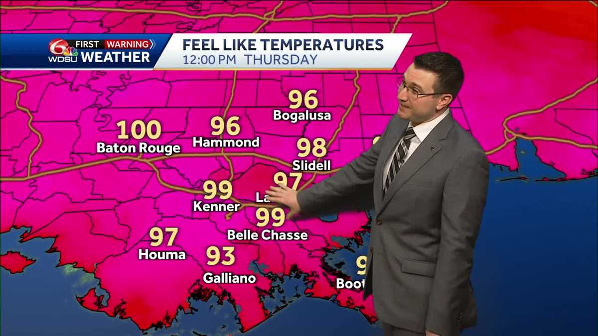 Record heat Thursday and watching storms [Video]