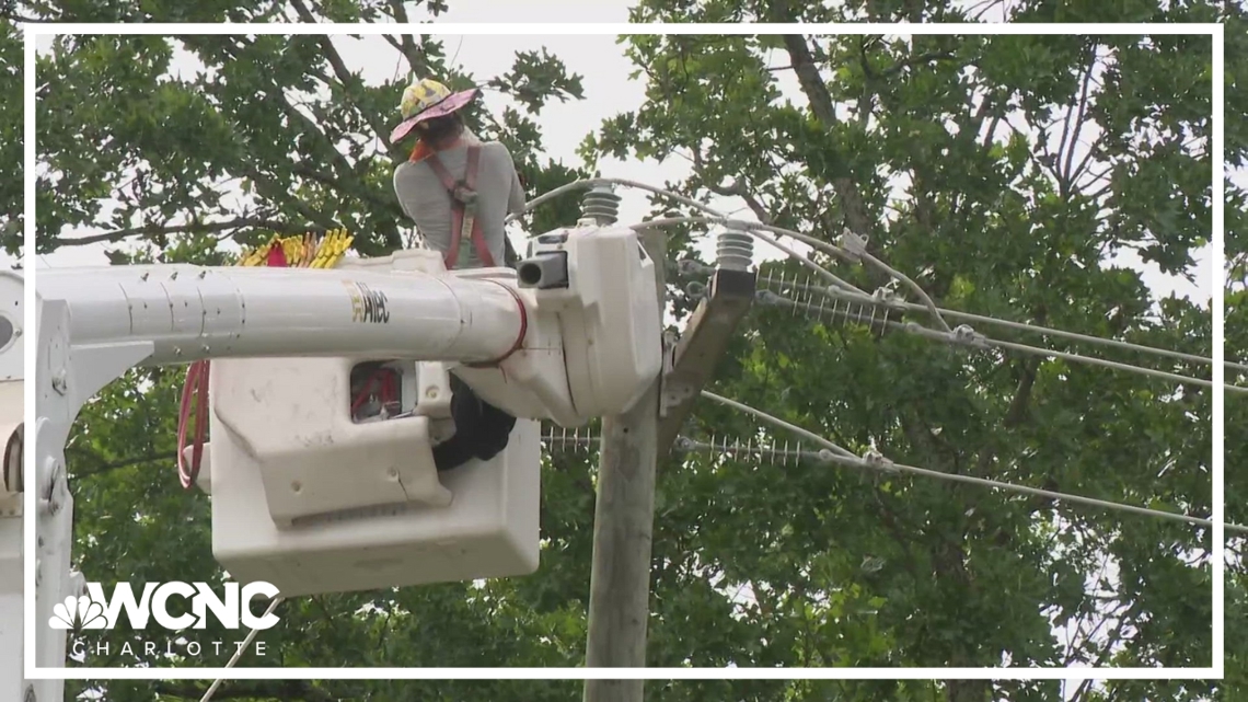 Duke Energy crews working to restore power in the Carolinas [Video]