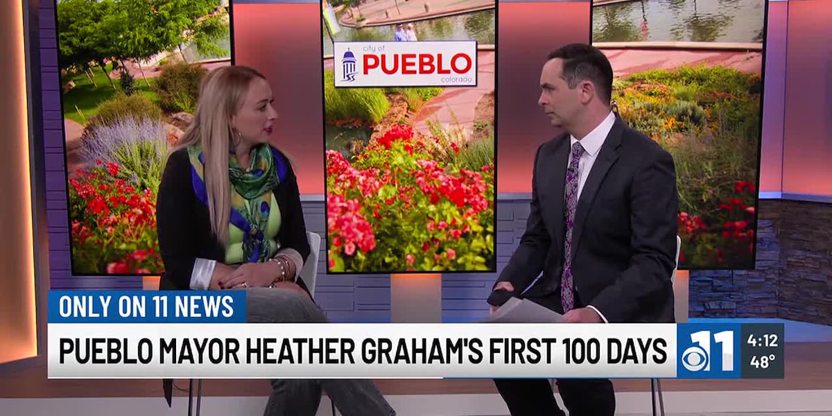Pueblo Mayor Graham talks about her first 100 days in office with KKTV 11 News [Video]