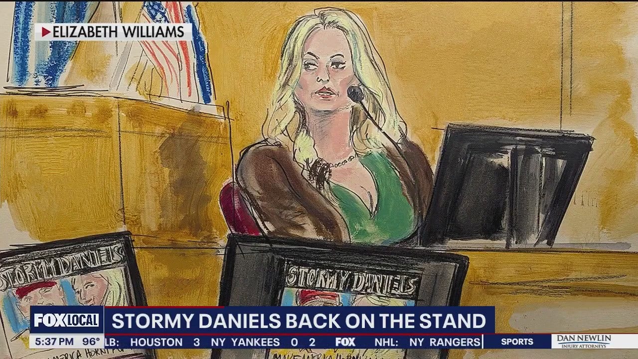 Storm Daniels back on the stand [Video]