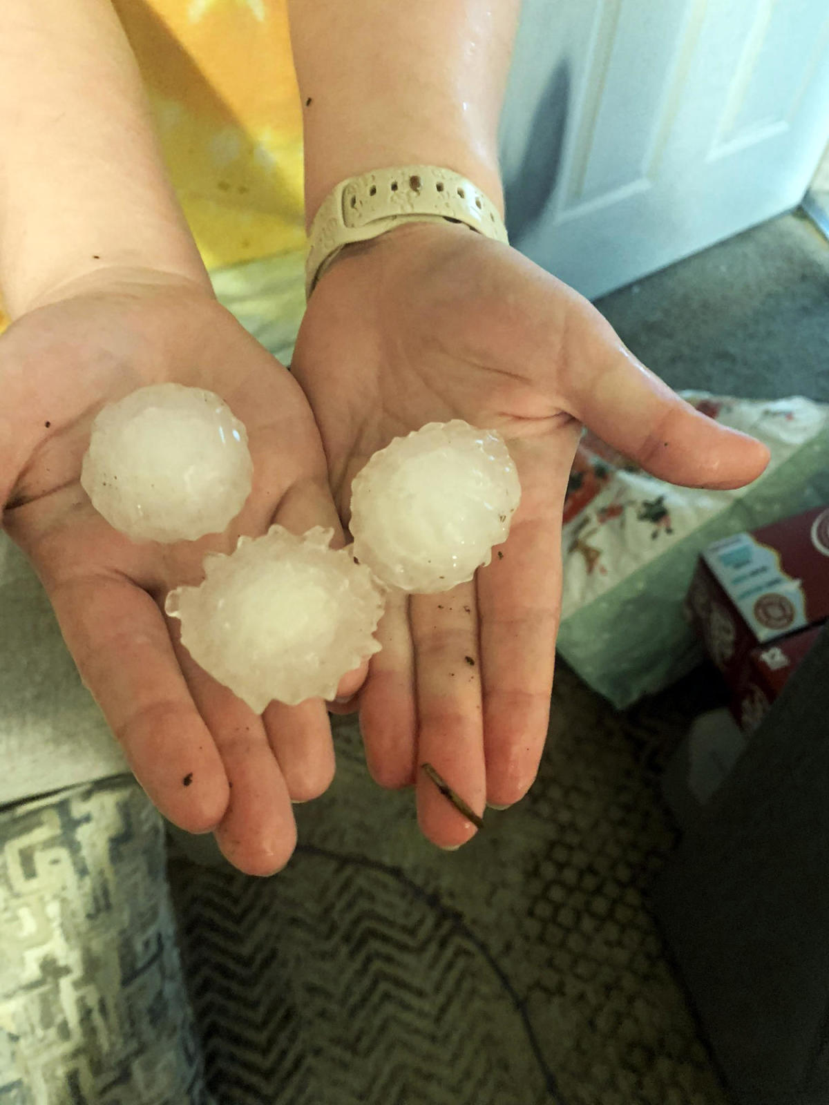 Baseball-size hail hits Texas as 200,000 across the South remain without power [Video]