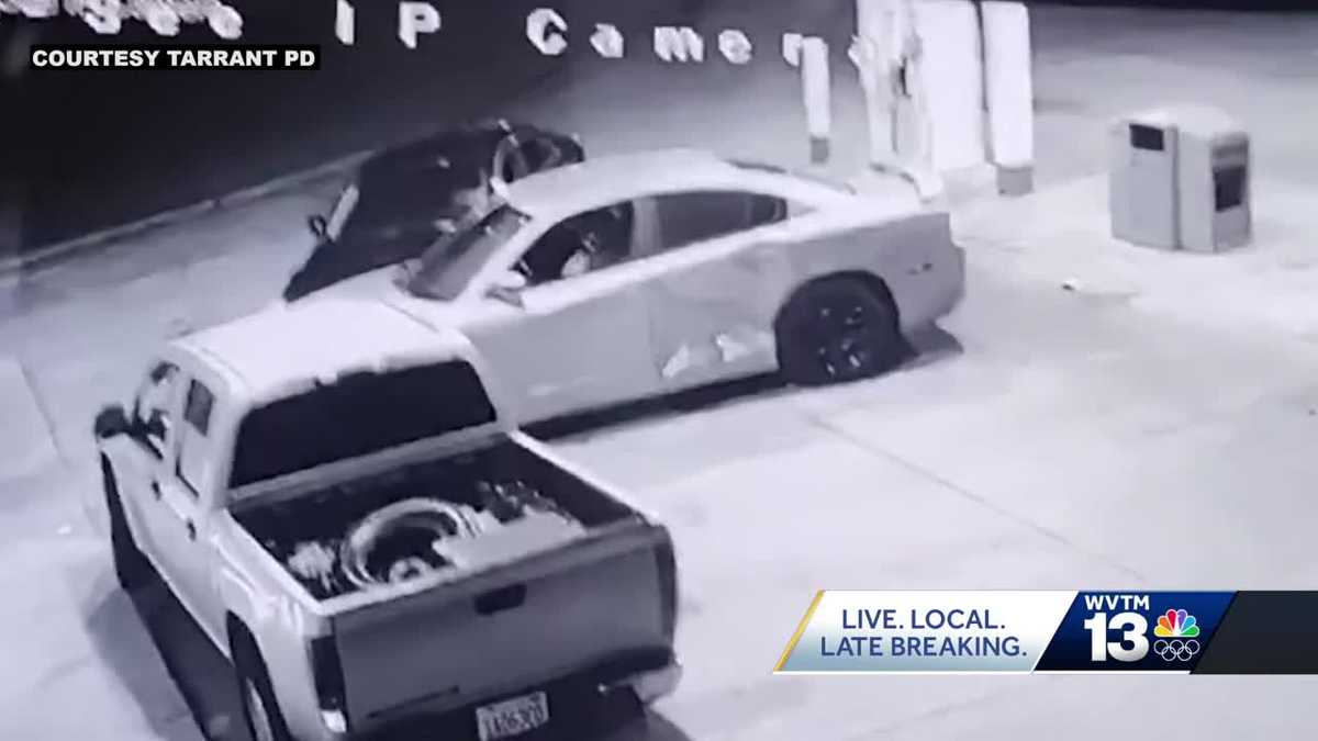 Police searching for man seen repeatedly ramming car at Alabama gas station [Video]