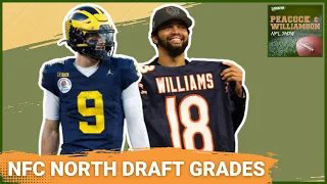 NFC North Draft Grades // Did the Bears and Vikings Find Franchise-Changing QBs? [Video]