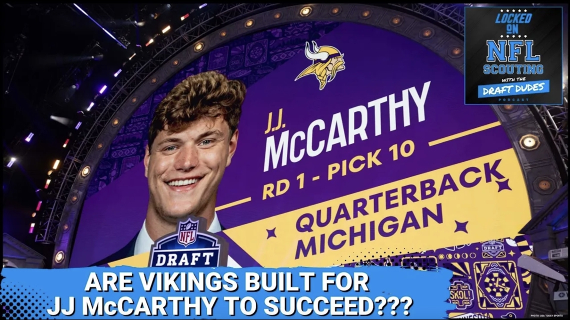Set up for success? Evaluating situation J.J. McCarthy is stepping into with Minnesota Vikings [Video]