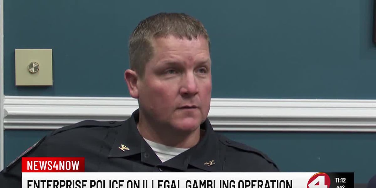 Enterprise Police speak on illegal gambling operation [Video]