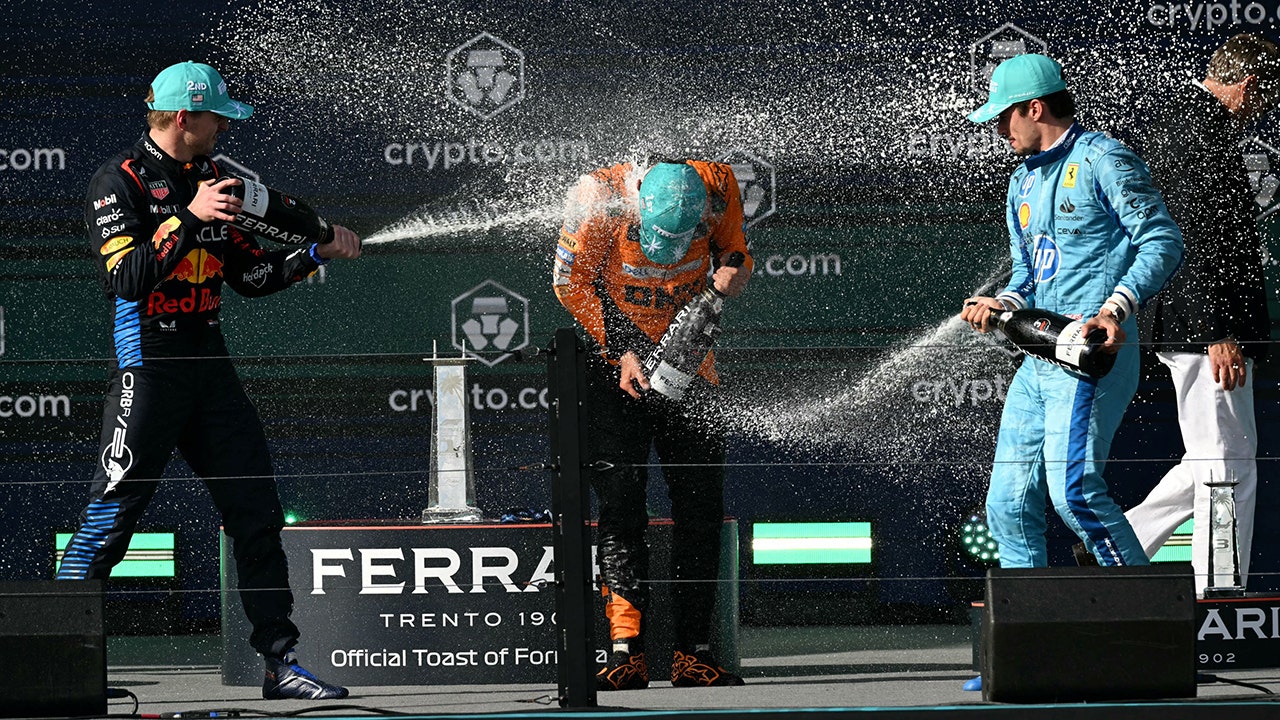 Miami Grand Prix winner seen spraying bubbles after Formula 1 race: Here’s where the tradition started [Video]