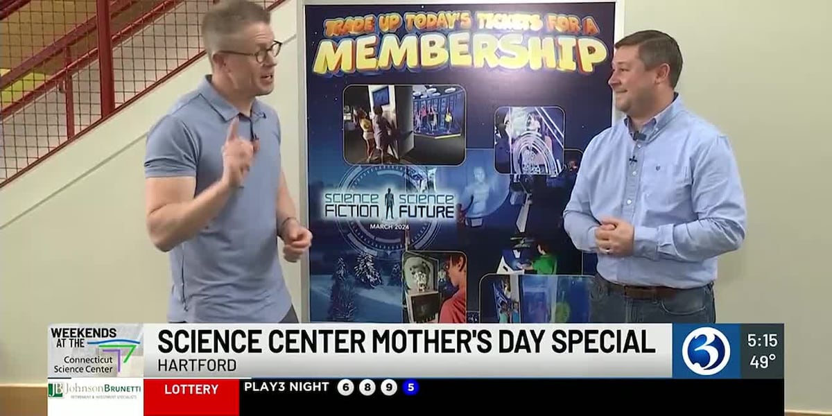 WEEKENDS AT THE SCIENCE CENTER: Mother’s Day Weekend [Video]