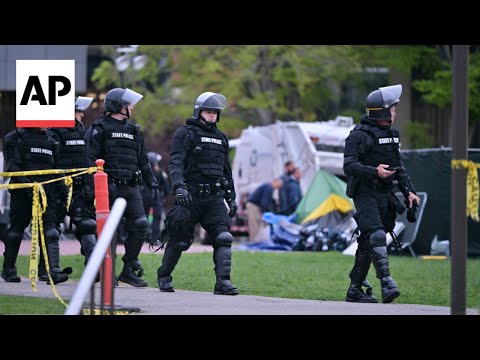 Police clear protest encampment at MIT [Video]