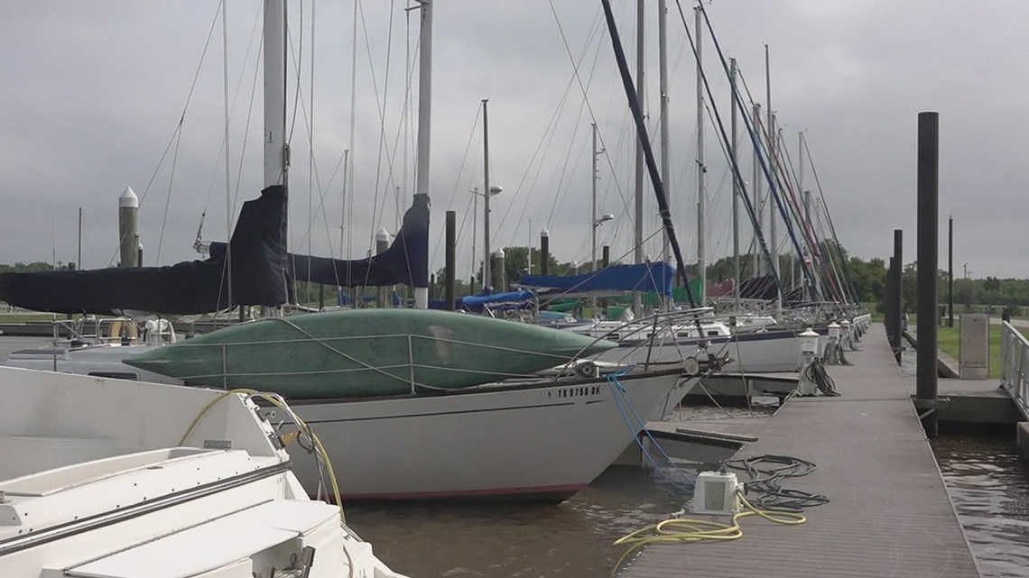 Port Arthur Yacht Club losing two of its buildings [Video]