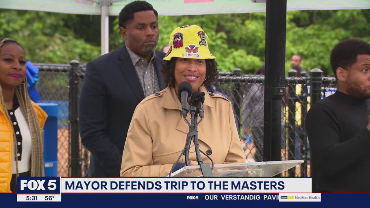 DC mayor defends trip to Masters [Video]