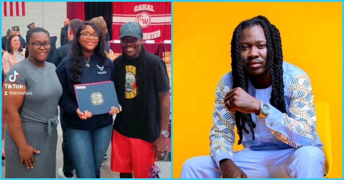 Skrewfaze Celebrates As His 1st Daughter Joins US Army, Shares Lovely Video