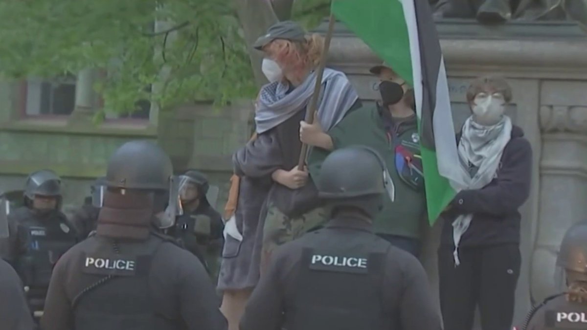 Pro-Palestinian protesters march through the city after encampment cleared on Penns campus  NBC10 Philadelphia [Video]