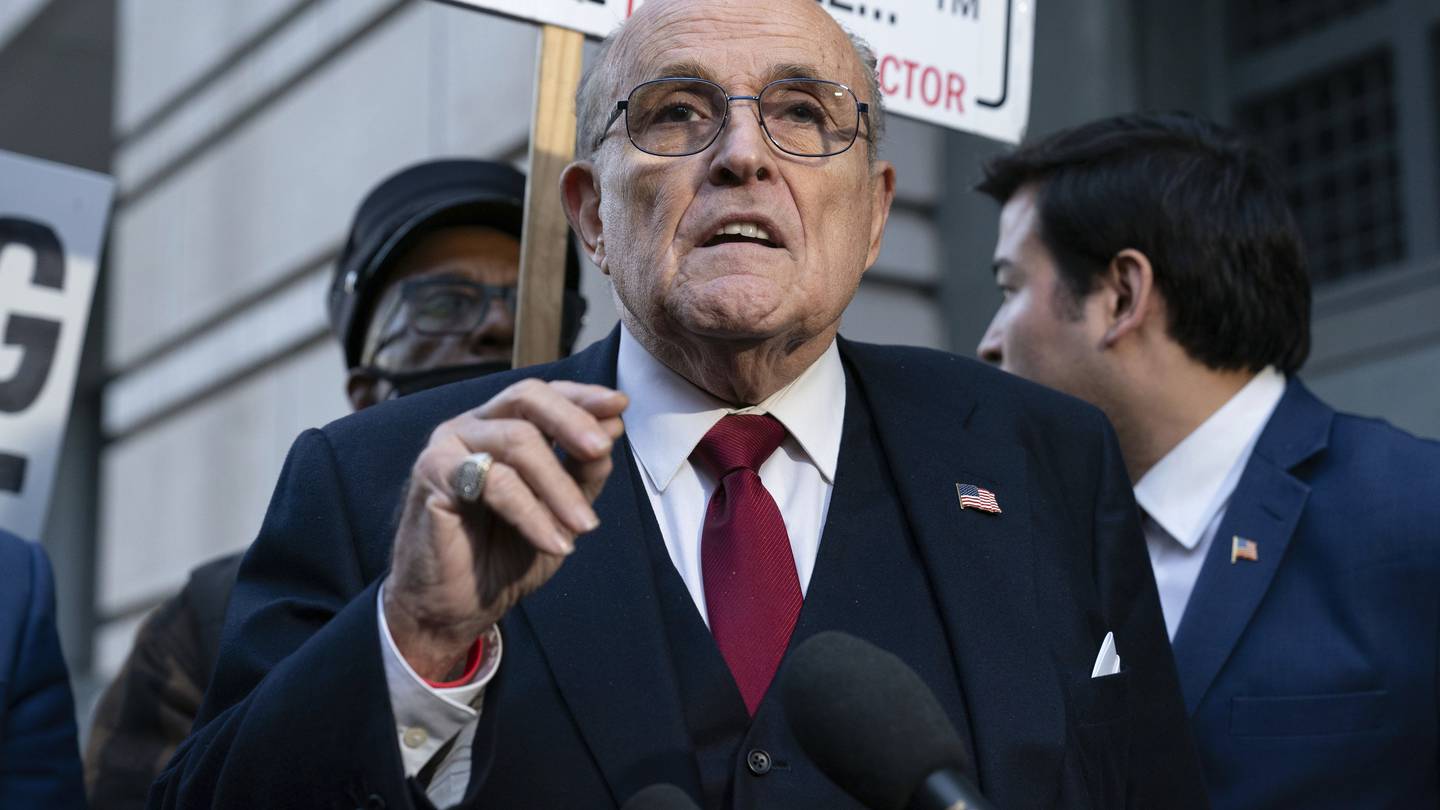 WABC Radio suspends Rudy Giuliani for flouting ban on discussing discredited 2020 election claims  WPXI [Video]