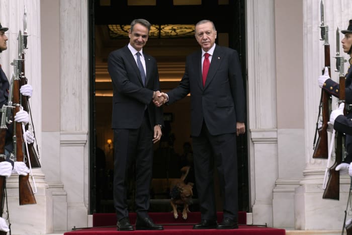 Wary of wars in Gaza and Ukraine, old foes Turkey and Greece test a friendship initiative [Video]