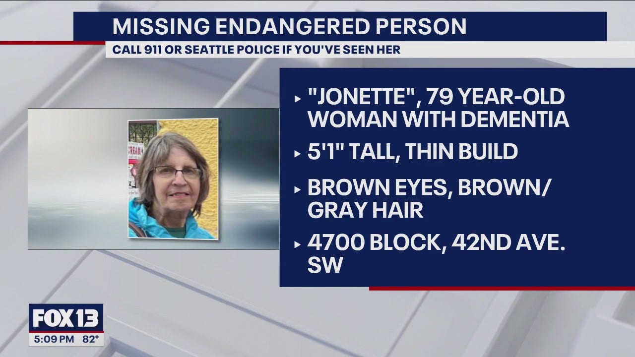 SILVER Alert activated for woman missing out of West Seattle [Video]