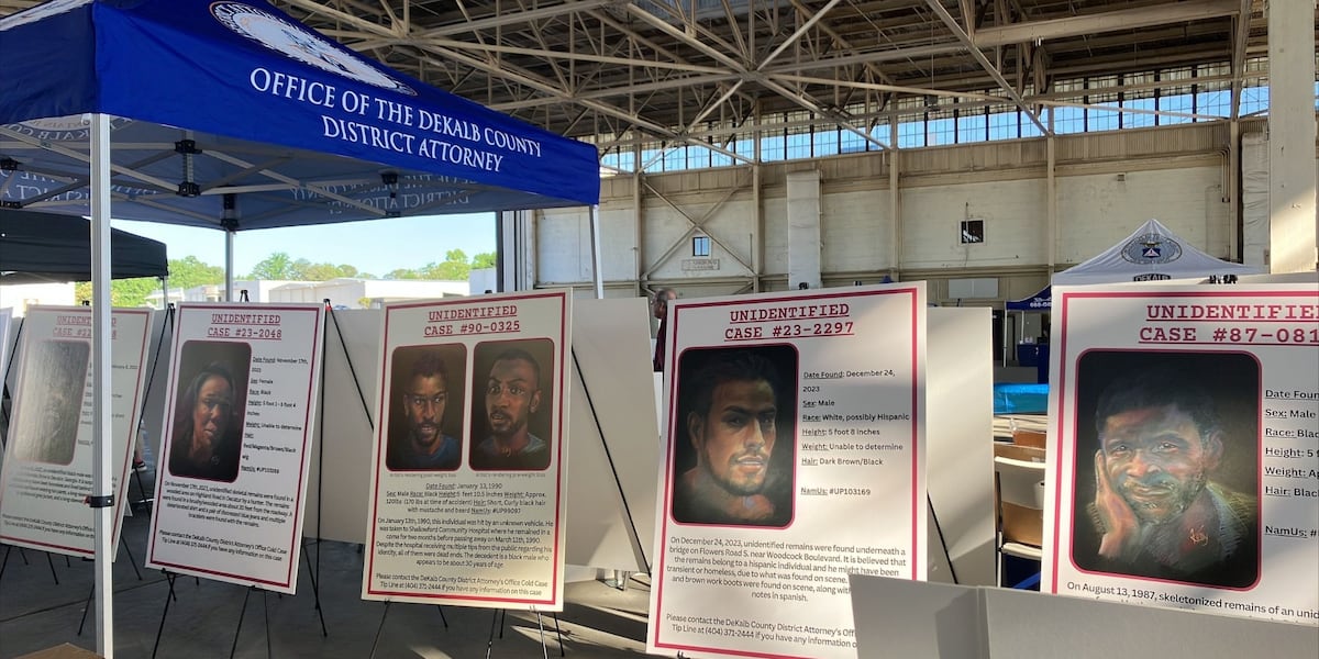 DeKalb Co. officials hope missing persons event and DNA drive will help crack cold cases [Video]