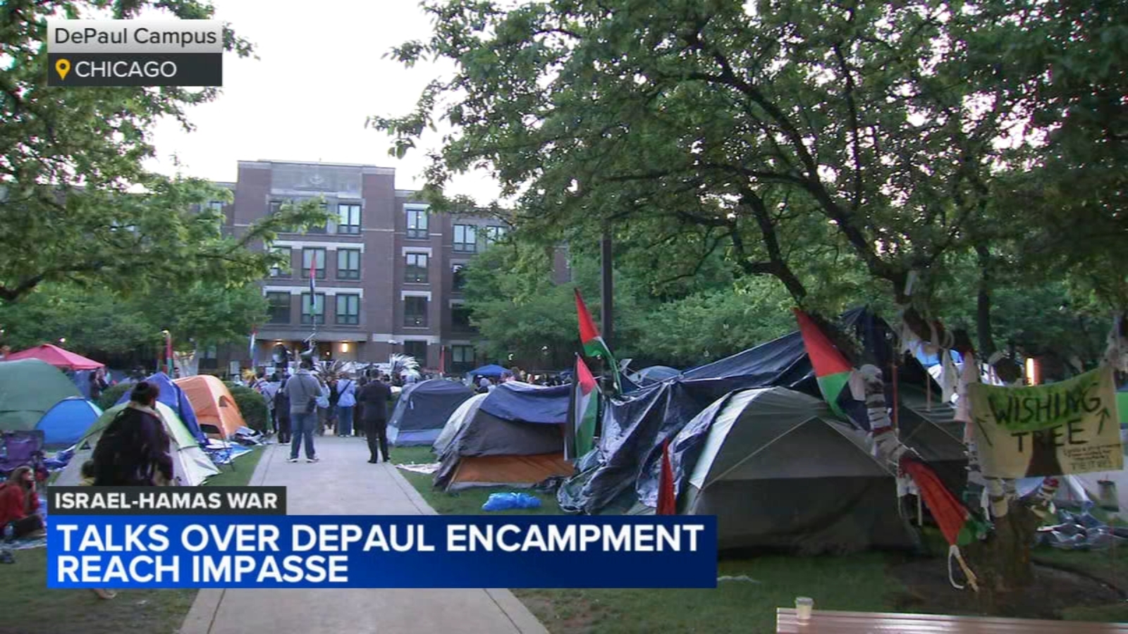 DePaul University President Robert Manuel says discussions with pro-Palestinian encampment organizers ‘are at an impasse’ [Video]