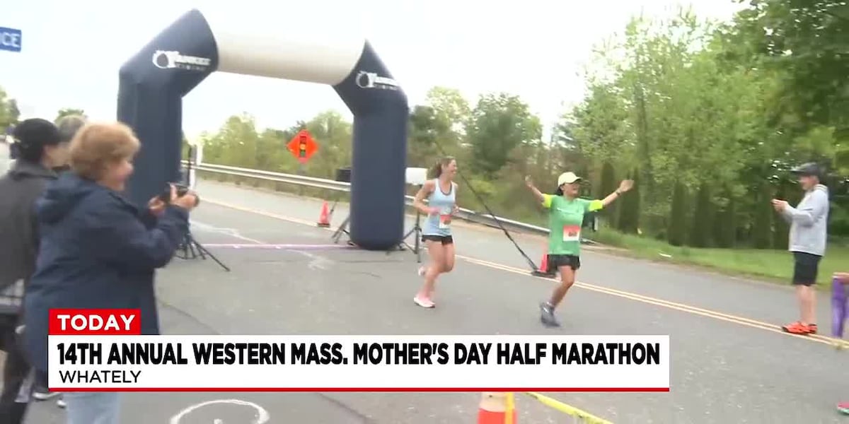 Mothers Day half marathon held in Whately for Cancer Connection [Video]