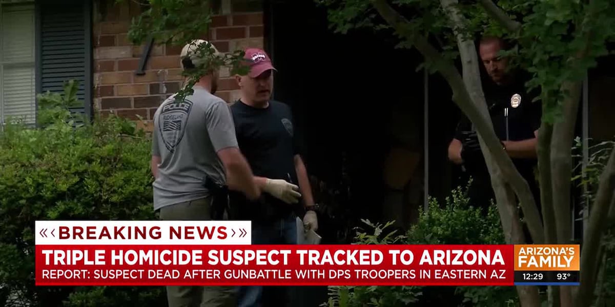 Trooper-involved shooting in Eastern Arizona likely tied to triple murder in Mississippi [Video]