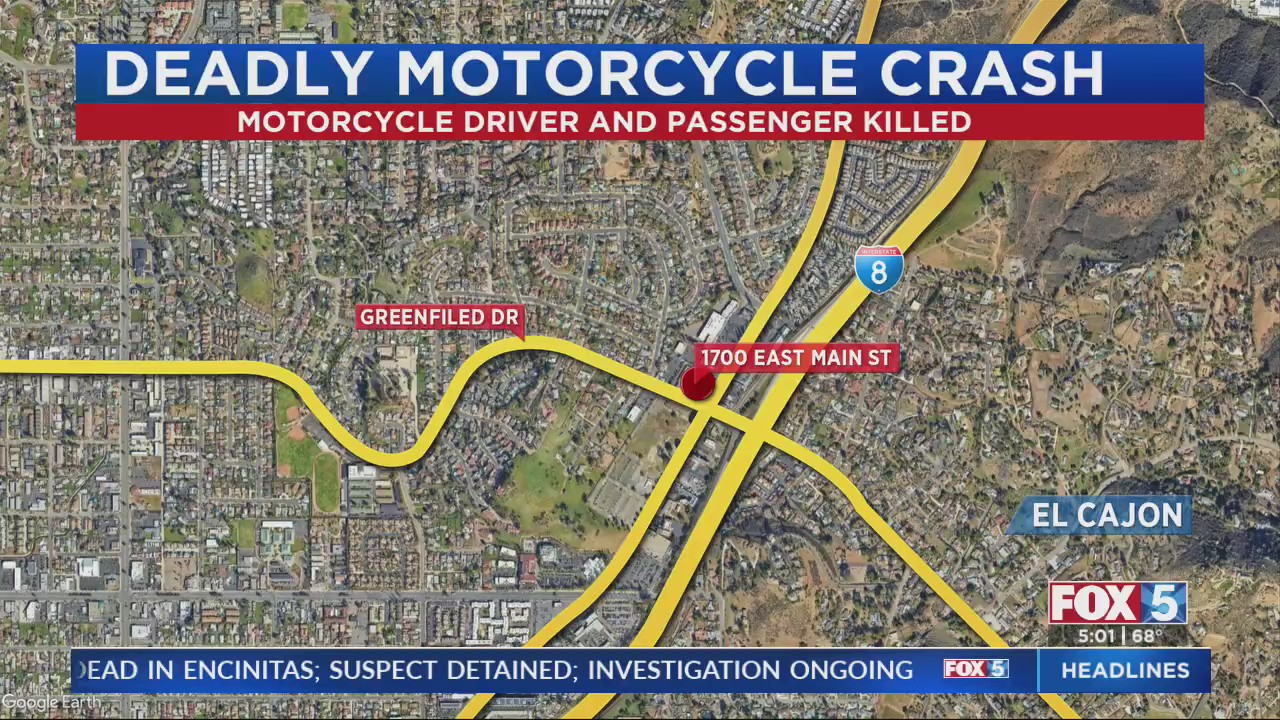 Motorcyclist, passenger die in El Cajon police chase [Video]