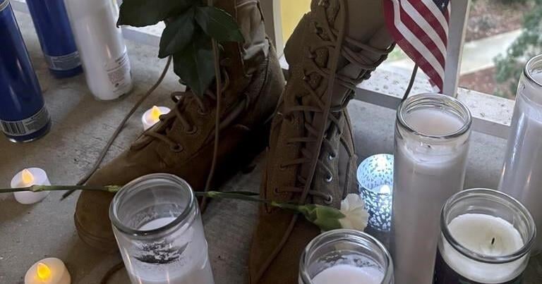 Questions and grief linger at the apartment door where a deputy killed a US airman [Video]