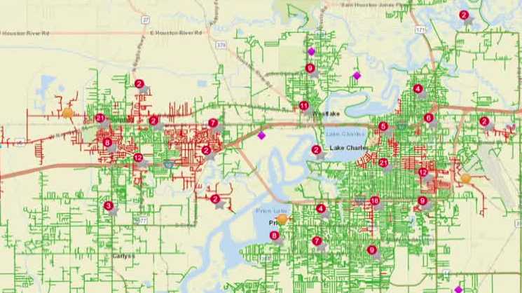 Southeast Louisiana weather power outages [Video]