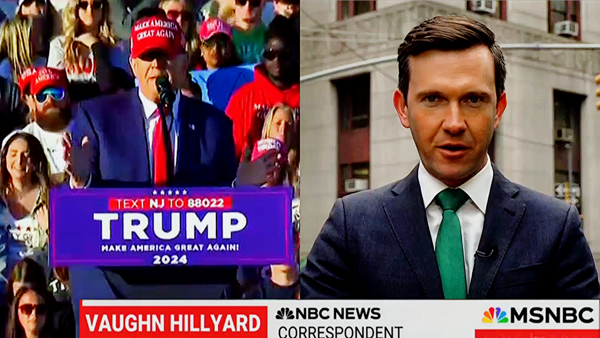 NBC Vaughn Hillyard Mocks Trump ‘Hannibal Lecter’ Rally Rant [Video]