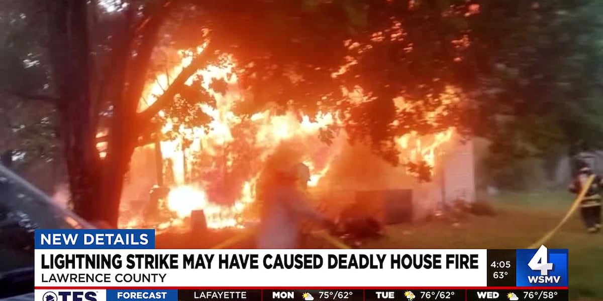 Lighting may have caused deadly house fire [Video]