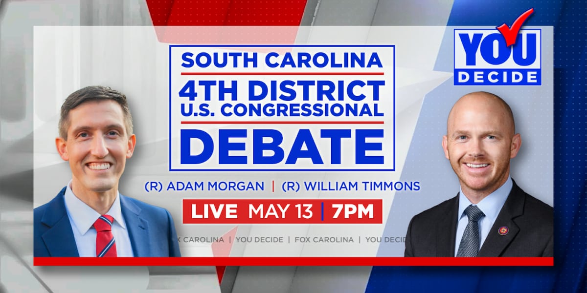 Timmons, Morgan face off in FOX Carolina 4th District U.S. Congressional Debate [Video]