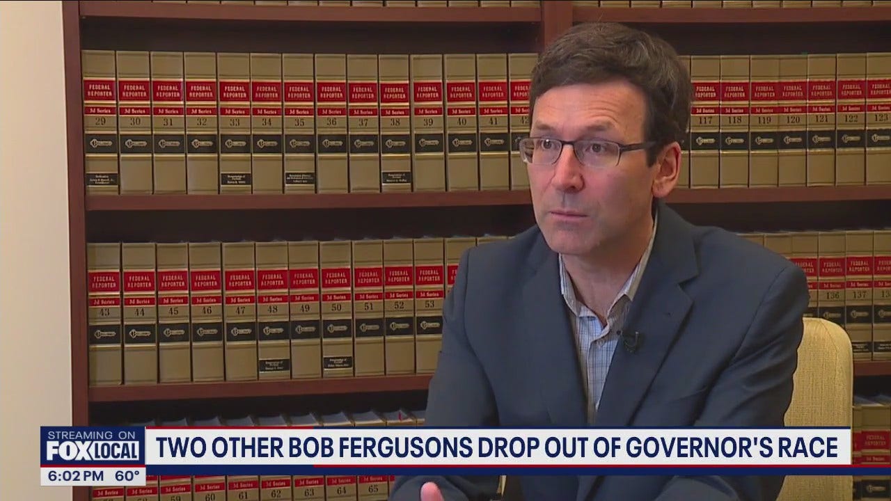 2 other Bob Fergusons drop out of governor’s race [Video]