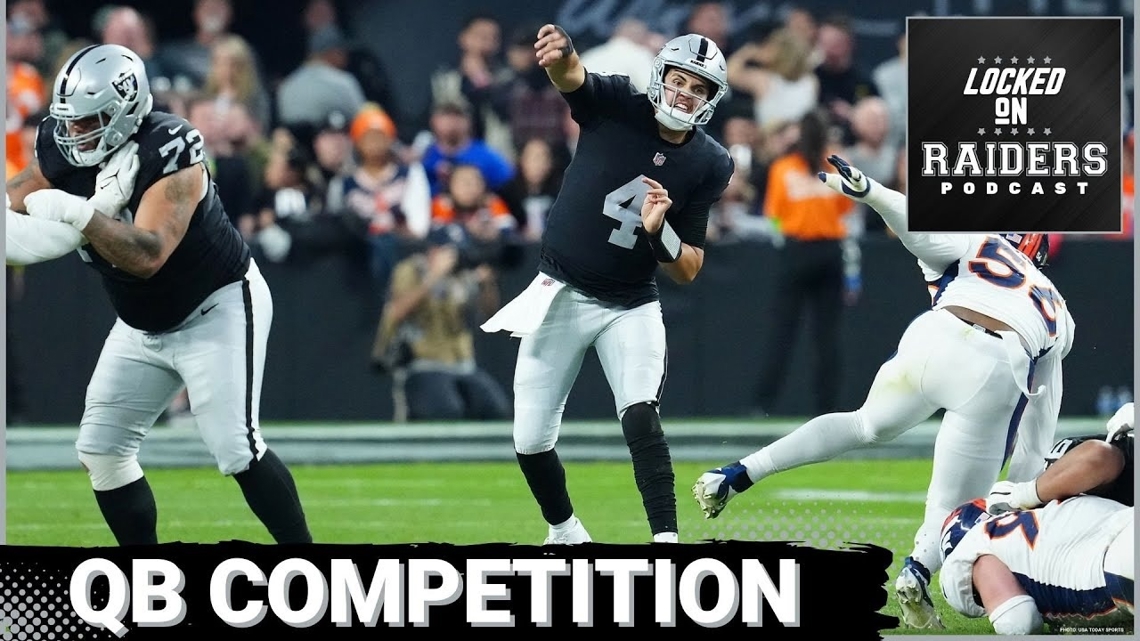 Who will get the nod to be the Las Vegas Raiders starting QB? [Video]