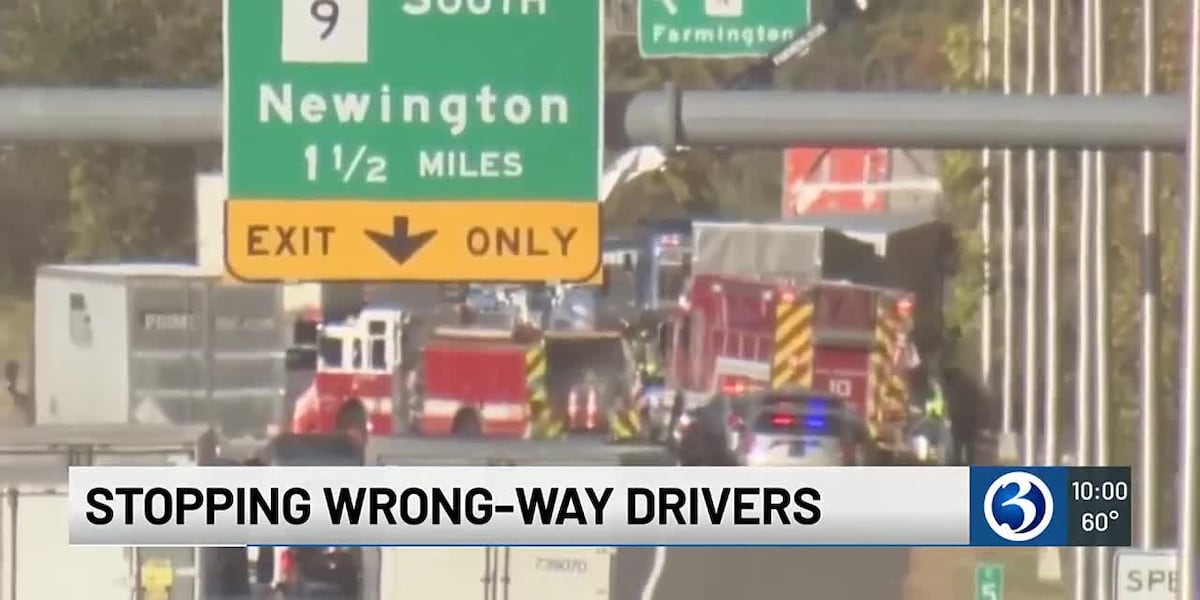 Potential solutions to solve wrong-way crashes in Connecticut [Video]