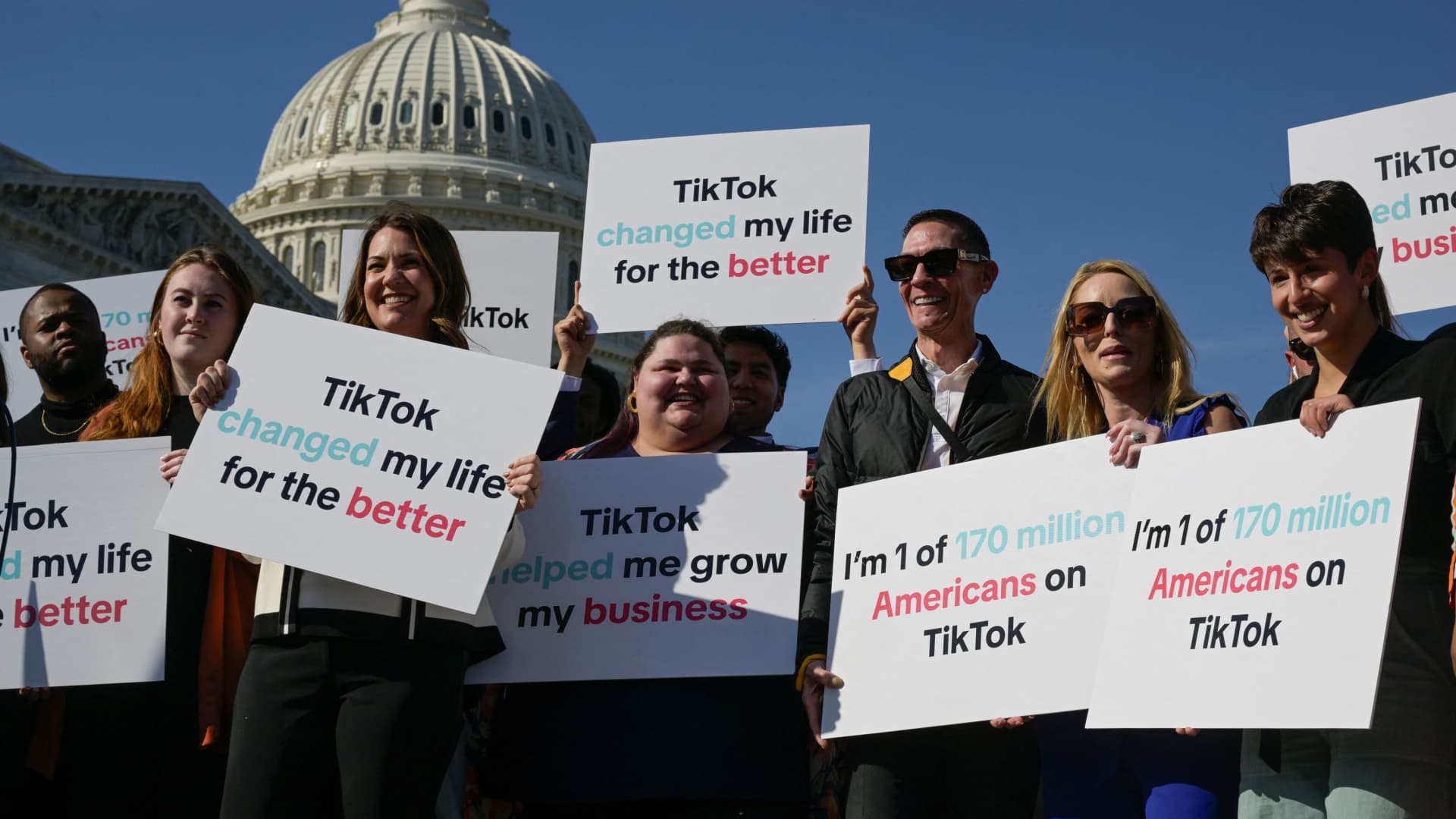 TikTok creators sue U.S. government, say law violates First Amendment [Video]