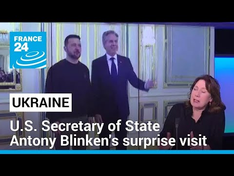 Antony Blinken in surprise visit to Ukraine as a demonstration of US “unwavering support” [Video]