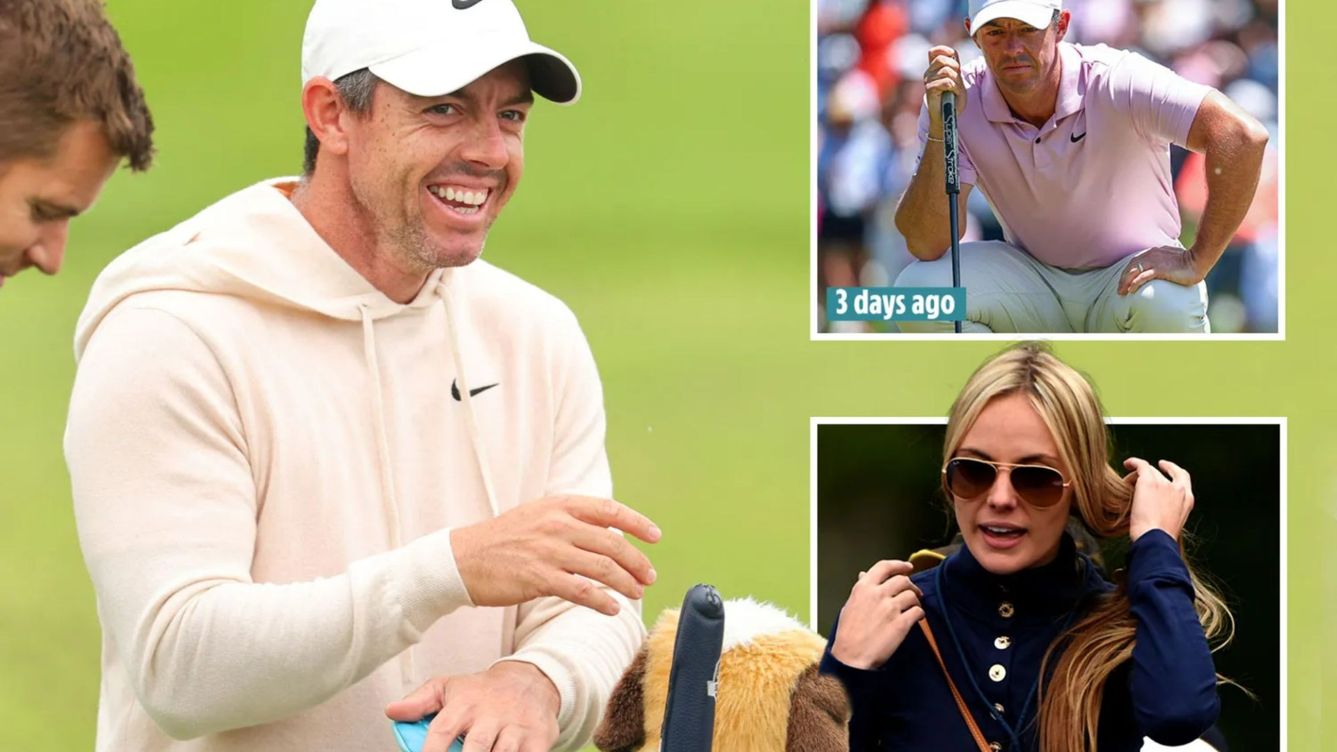 Rory McIlroy seen without wedding ring for first time hours after news of shock divorce from wife Erica Stoll [Video]