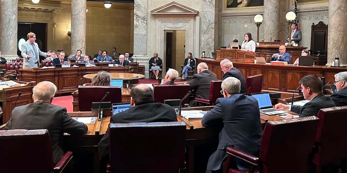Wisconsin Senate Republicans vote to overturn Gov. Evers vetoes [Video]