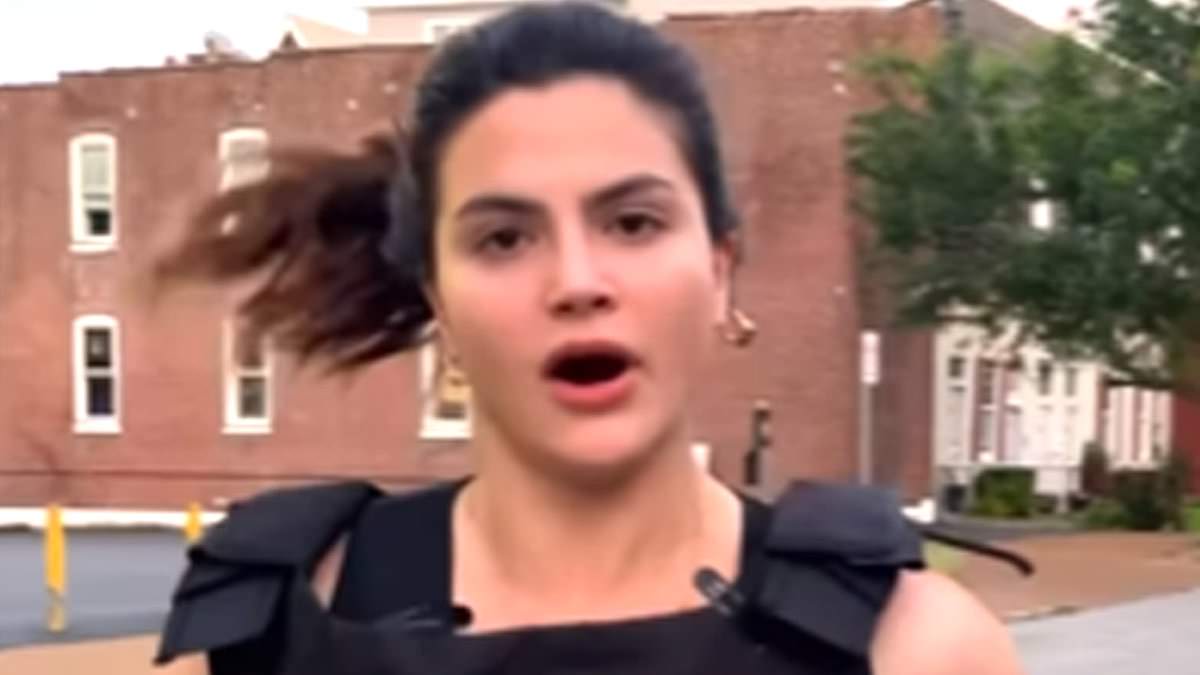 Missouri GOP candidate Valentina Gomez sparks fury with campaign video telling voters not to be ‘weak and gay’- as she jogs in bulletproof jacket