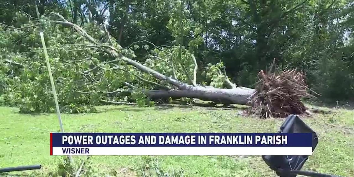 Severe weather leaves trail of destruction in Franklin Parish [Video]
