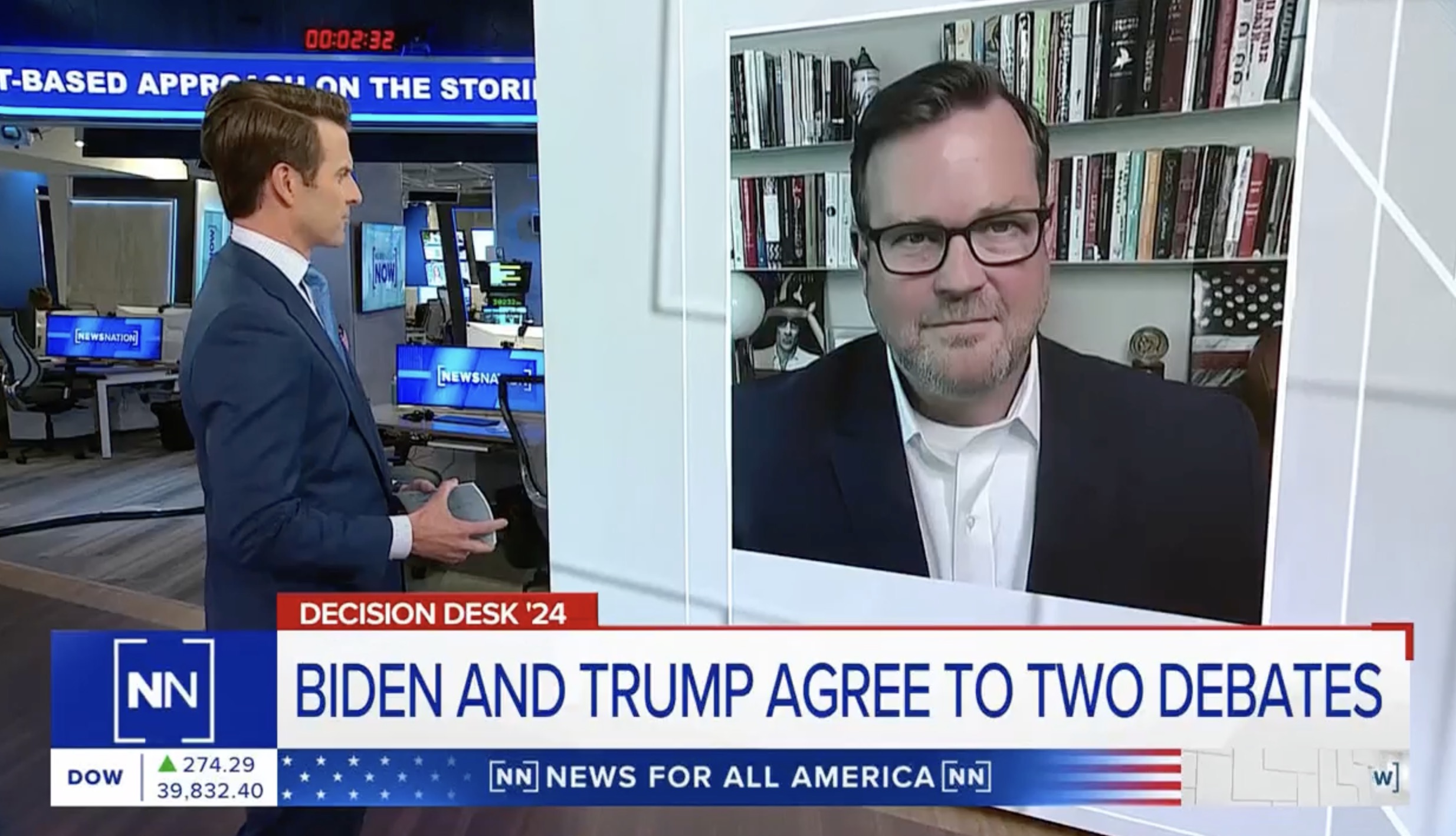 Colby Hall Calls Out Biden and Trump Debate Trash Talking [Video]